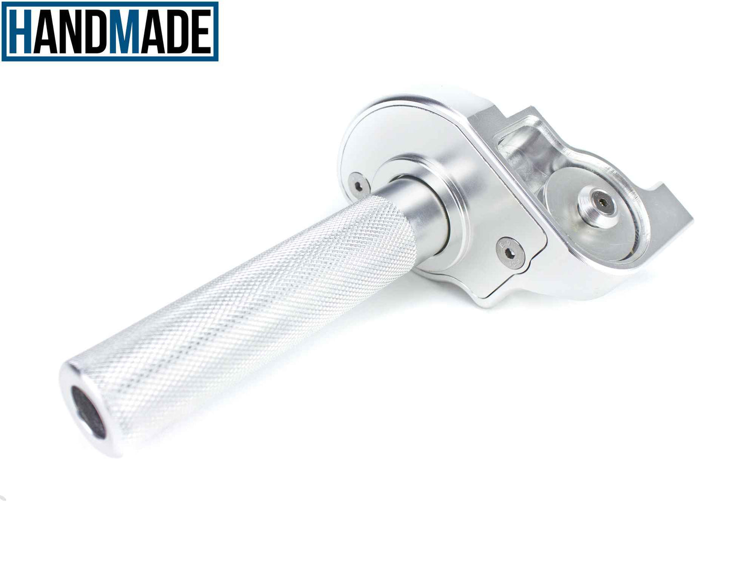 Kurzhub-Gasgriff CNC Scooter & Service Kurzhub-Gasgriff CNC silber