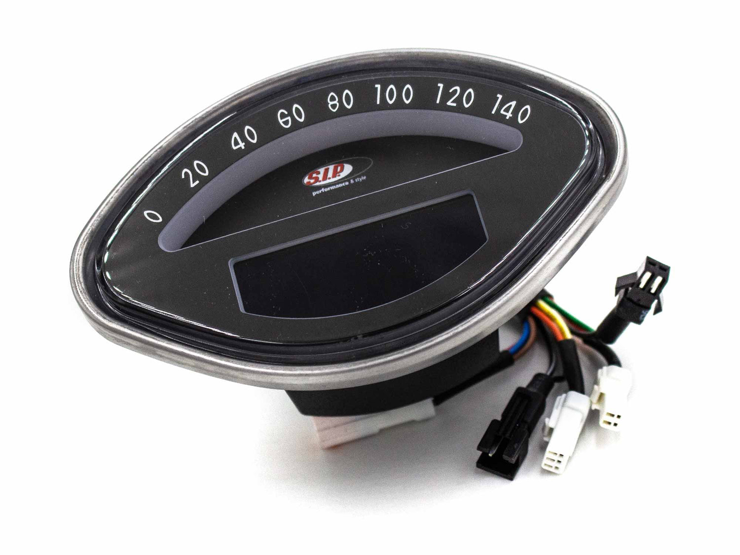 Tacho VNB/GS Digital Scooter & Service Tacho schwarz muschelförmig