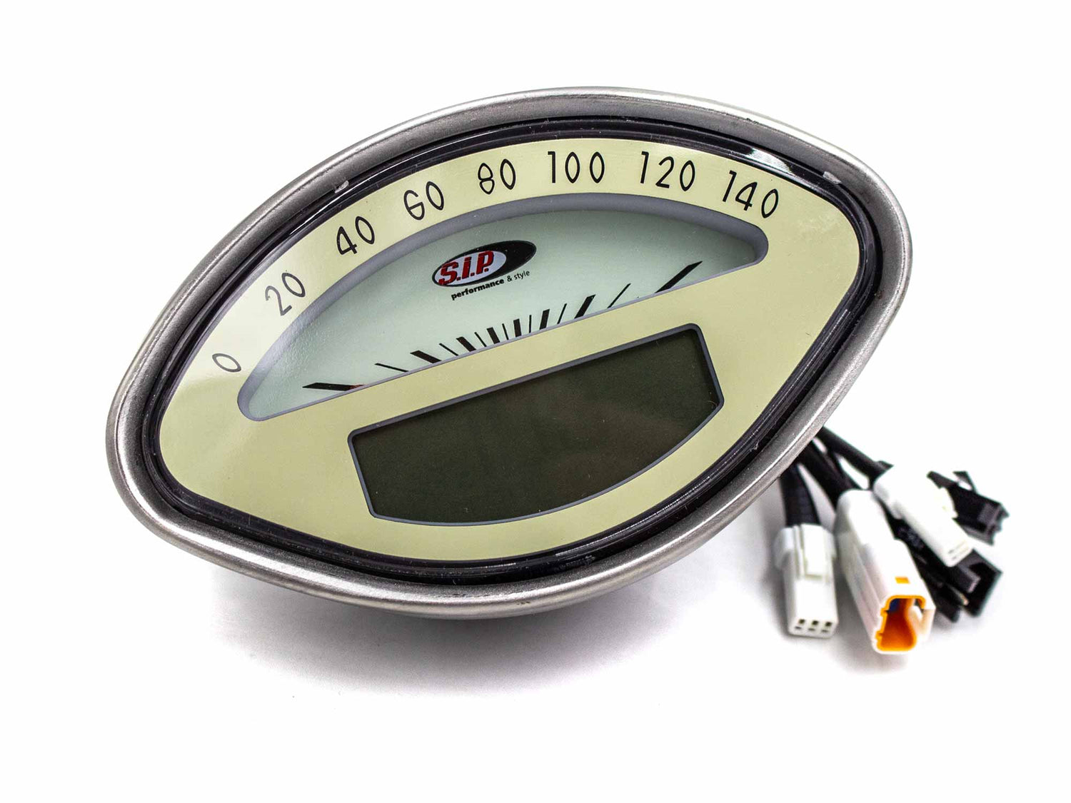 Tacho VNB/GS Digital Scooter & Service Tacho weiß muschelförmig