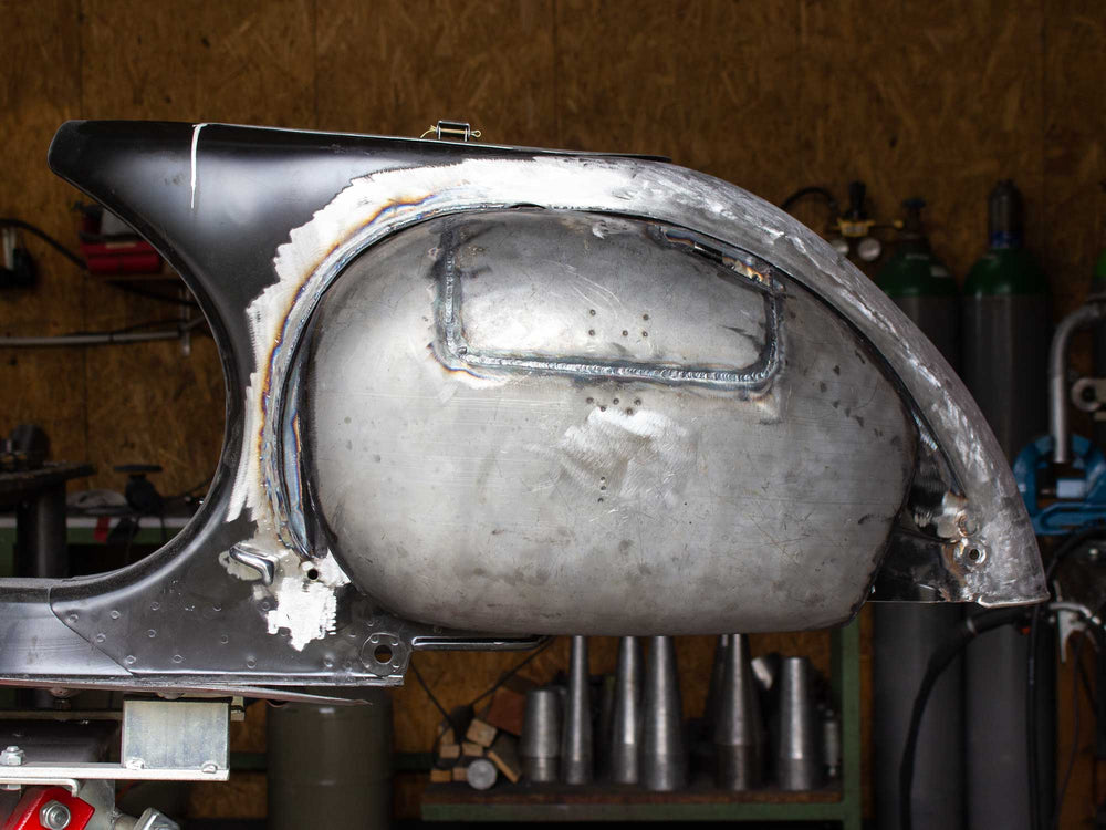 Custom Vespa Superlow GS 306 Scooter & Service