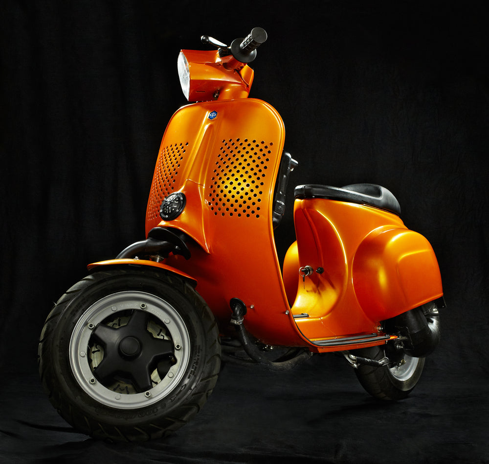 VESPA 153N ORANGE ROTAX Scooter & Service