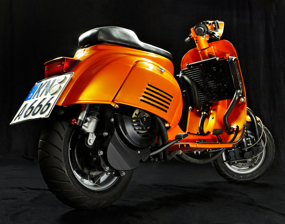 VESPA 153N ORANGE ROTAX Scooter & Service