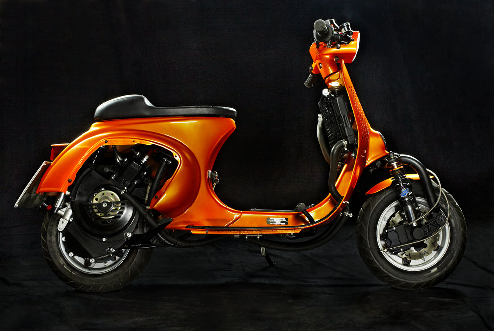 VESPA 153N ORANGE ROTAX Scooter & Service