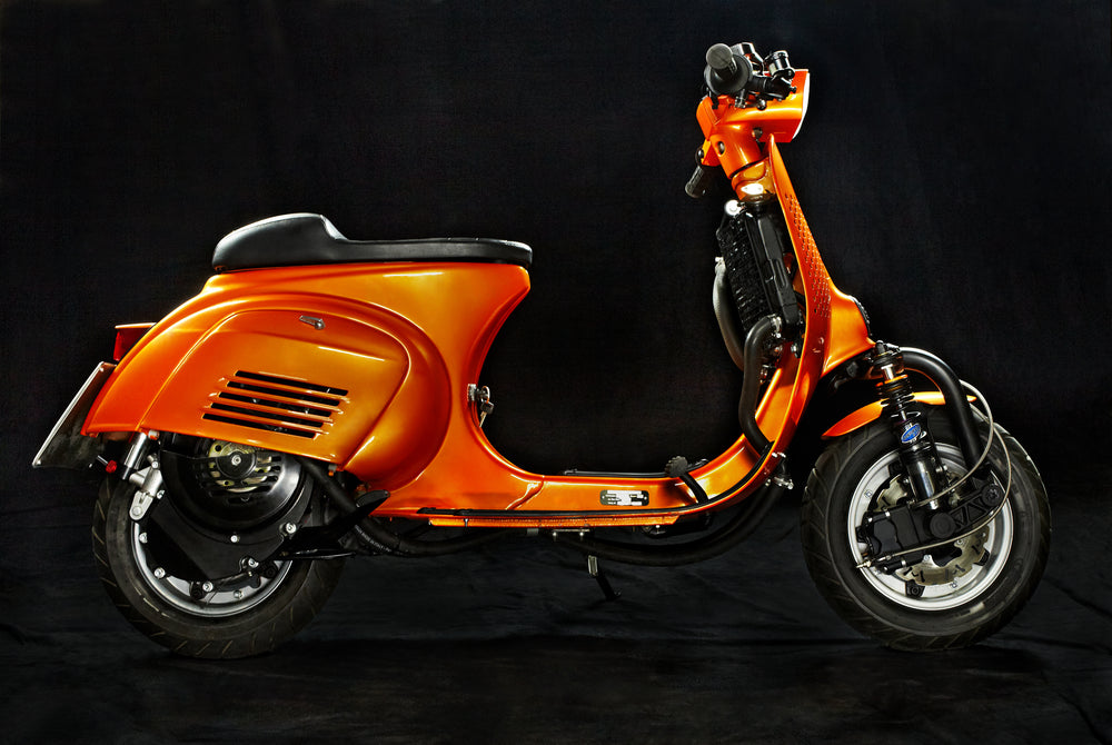 VESPA 153N ORANGE ROTAX Scooter & Service