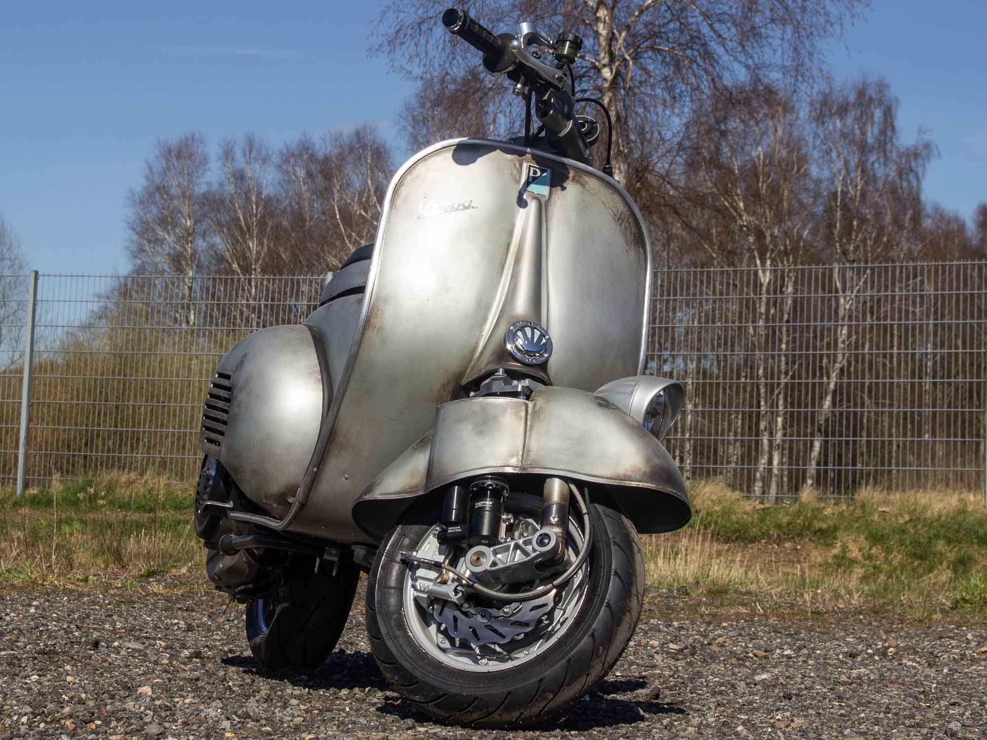 Custom Vespa Conversion BFA 288 Classic Racer