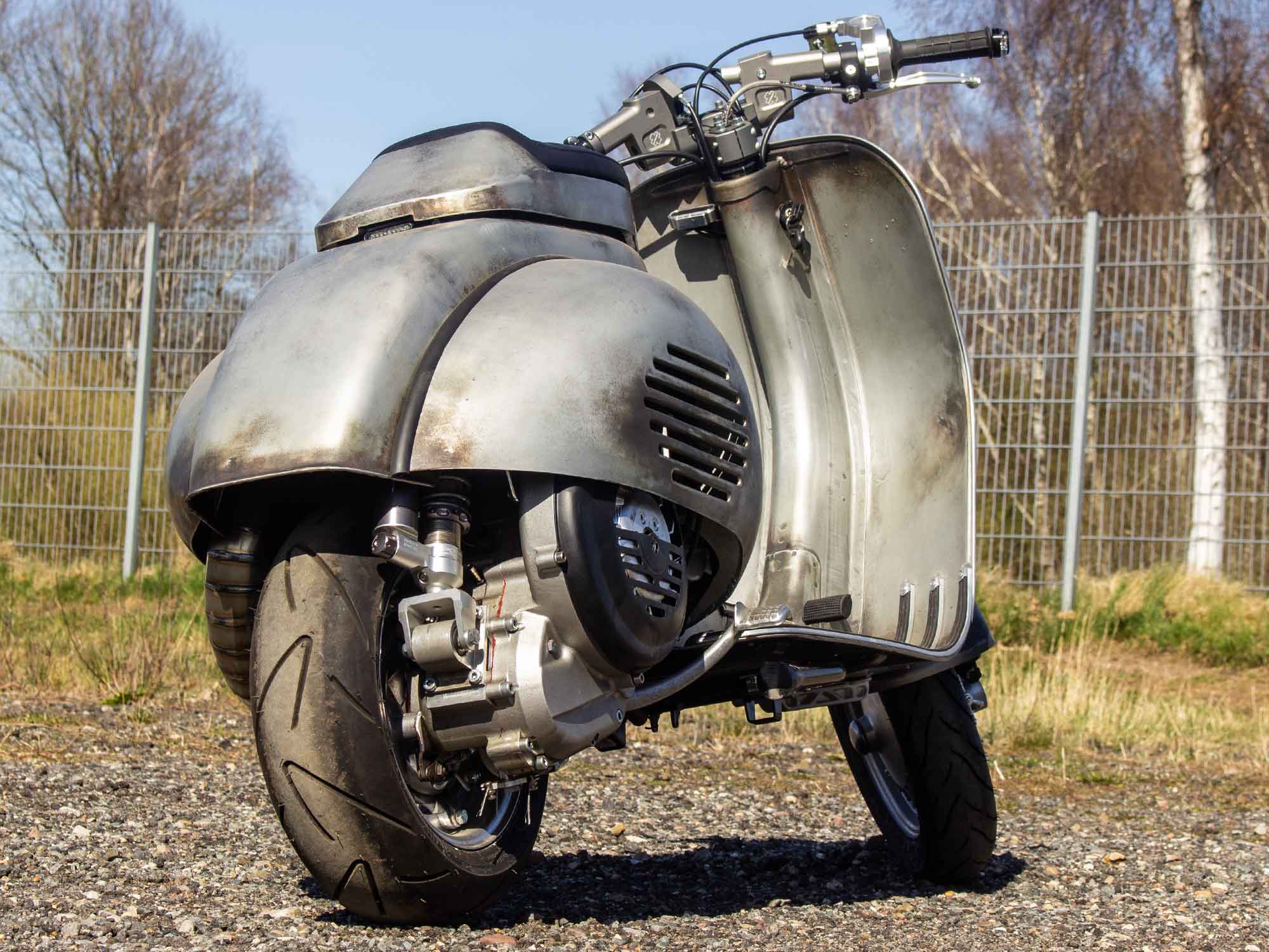 Custom Vespa Conversion BFA 288 Classic Racer