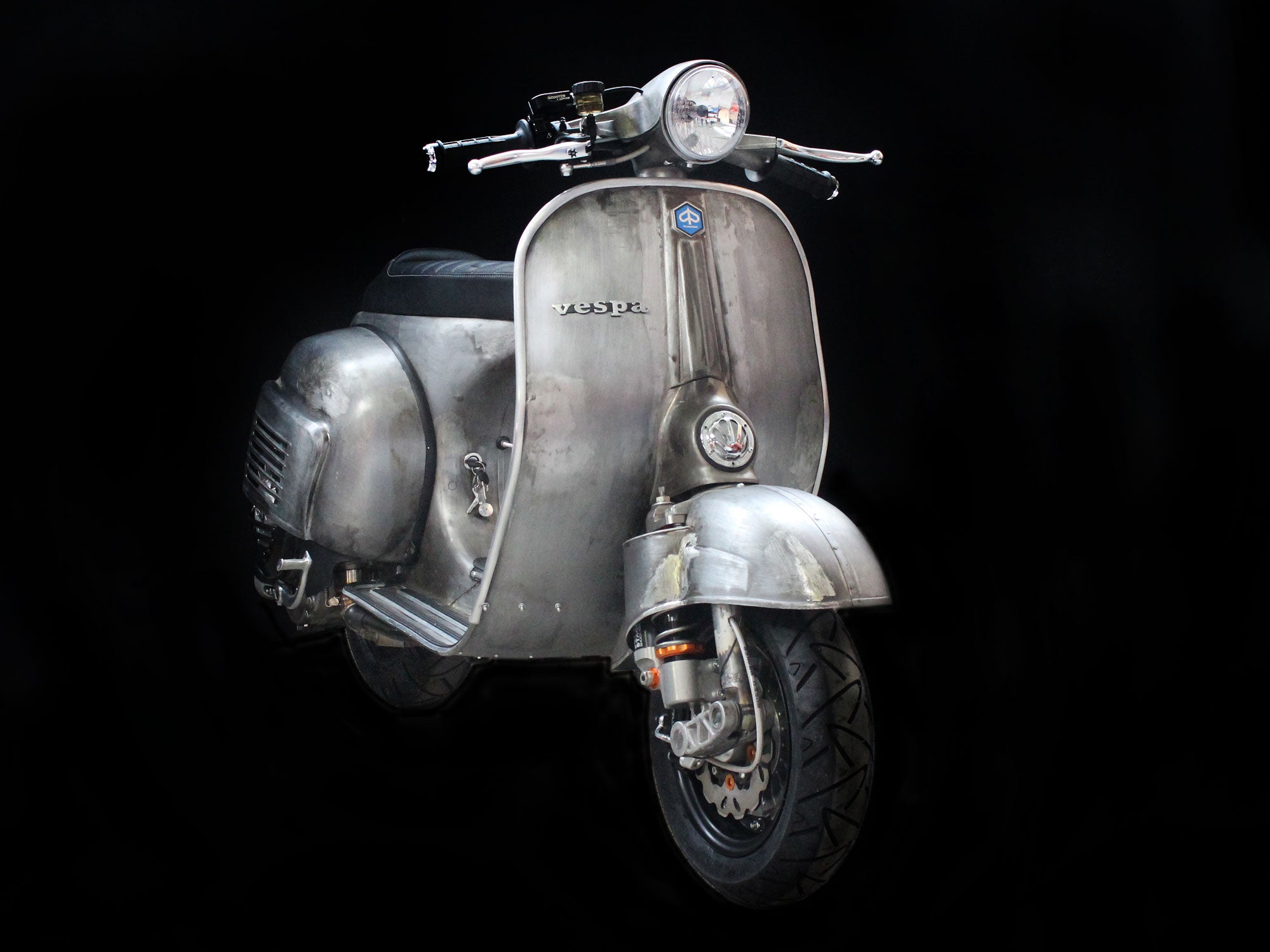 Custom Vespa Conversion BFA 306 Rawstyle
