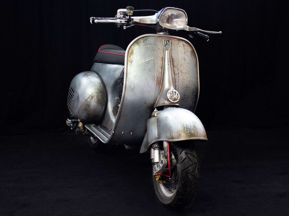 Custom Vespa Umbau GL 260ccm mit Scheibenbremse Rawstyle