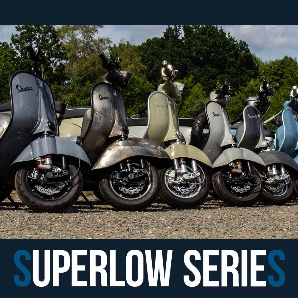 Superlow Series Custom Vespa Konfigurator
