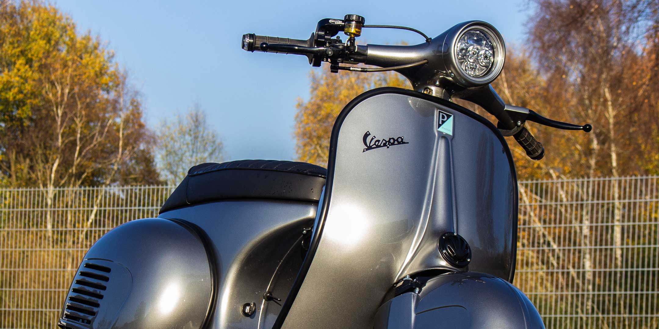 Custom Vespa Audi Nardo-Grau