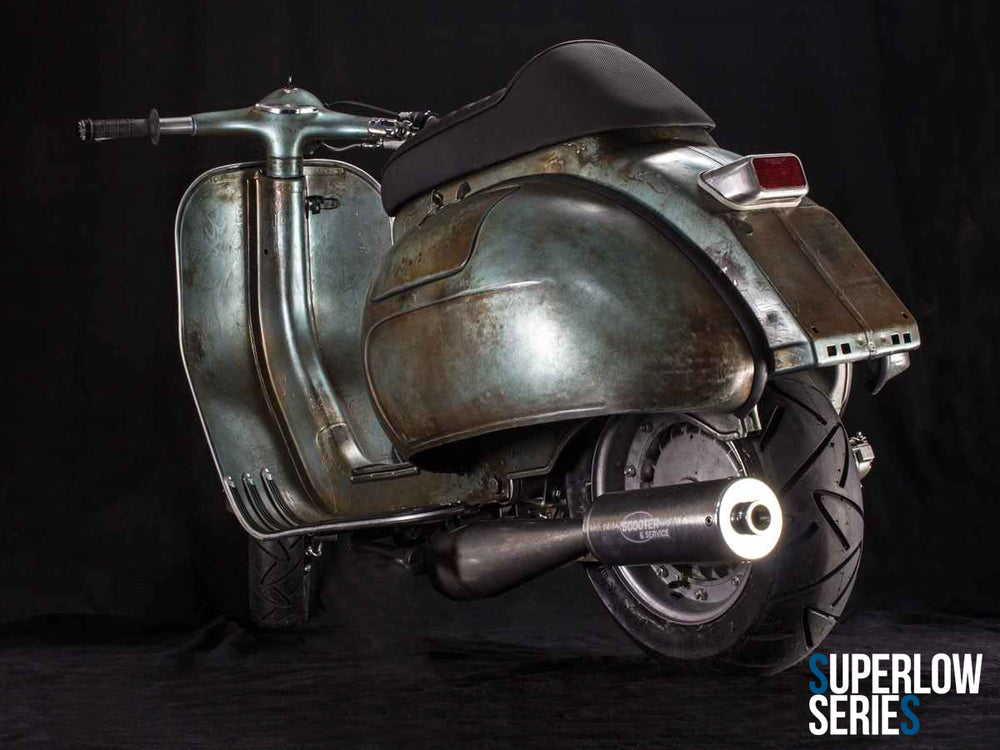 Superlow Series Rawstyle Grigio azzurro metallizzato Scooter & Service