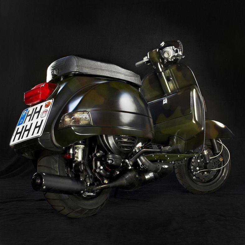 VESPA PX 200 CAMOUFLAGE Scooter & Service