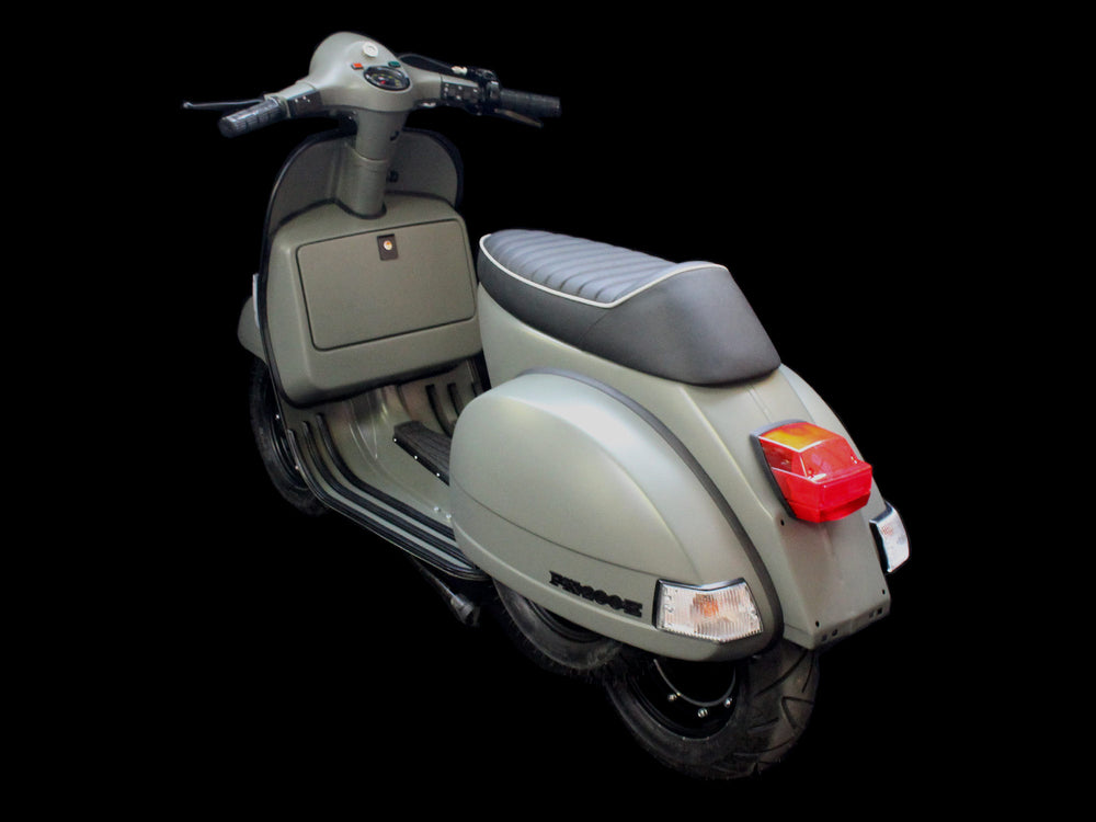 Custom Vespa PX 200 Superlow Scooter & Service