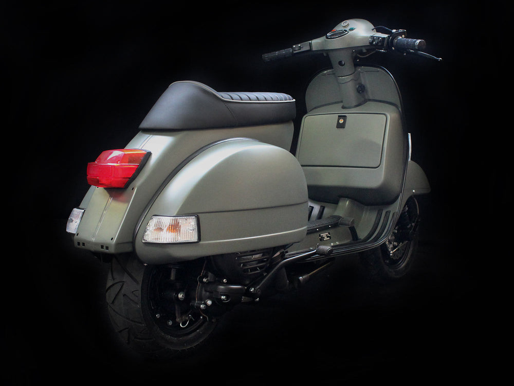 Custom Vespa PX 200 Superlow Scooter & Service