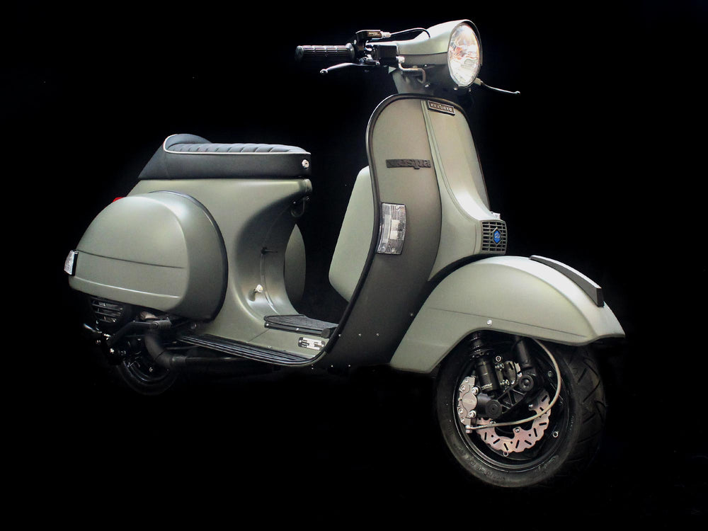 Custom Vespa PX 200 Superlow Scooter & Service