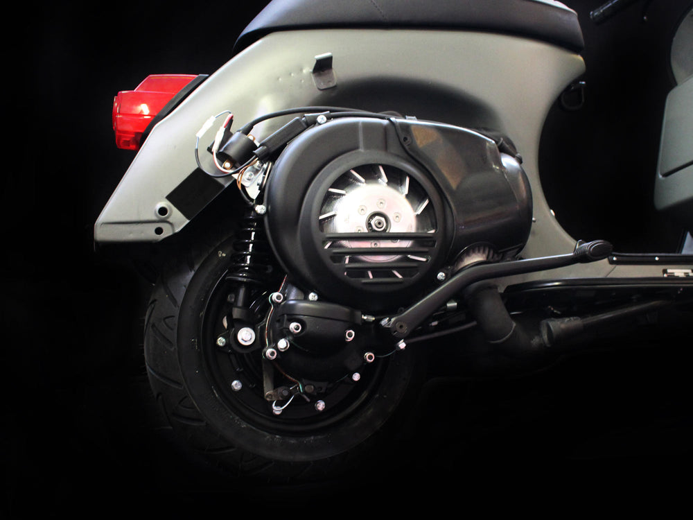 Custom Vespa PX 200 Superlow Scooter & Service