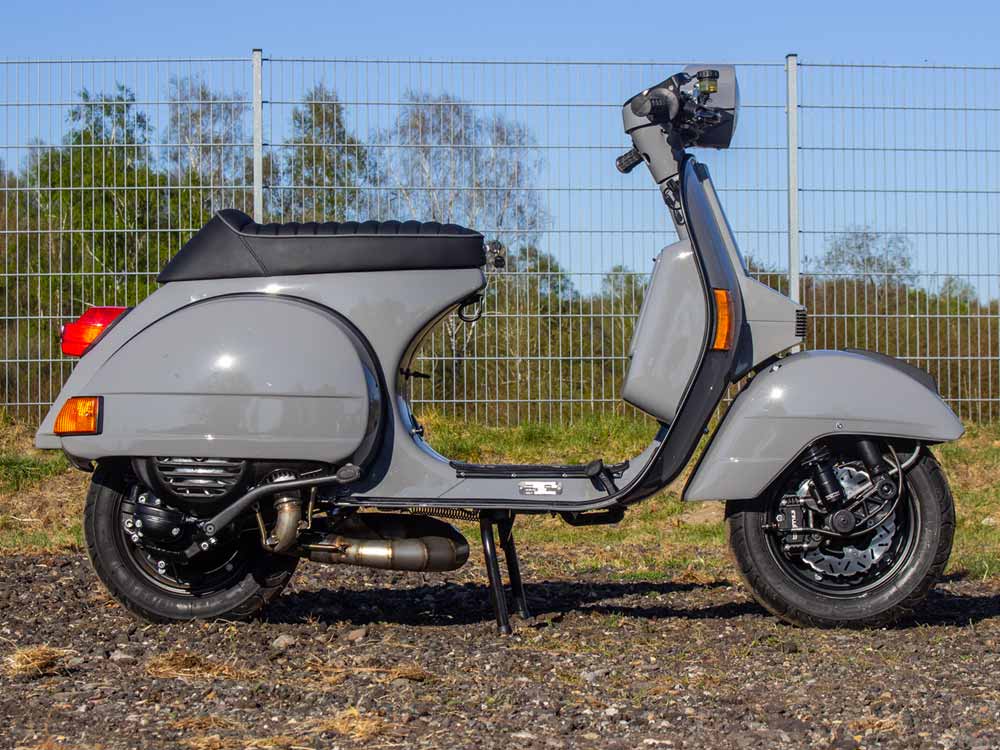 Custom Vespa PX 221ccm mit Scheibenbremse