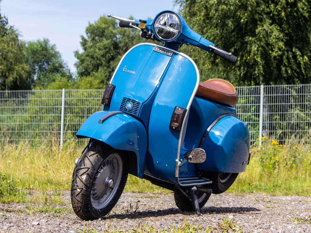 Vespa PX Umbau mit 221ccm Malossi Motor und Scheibenbremse