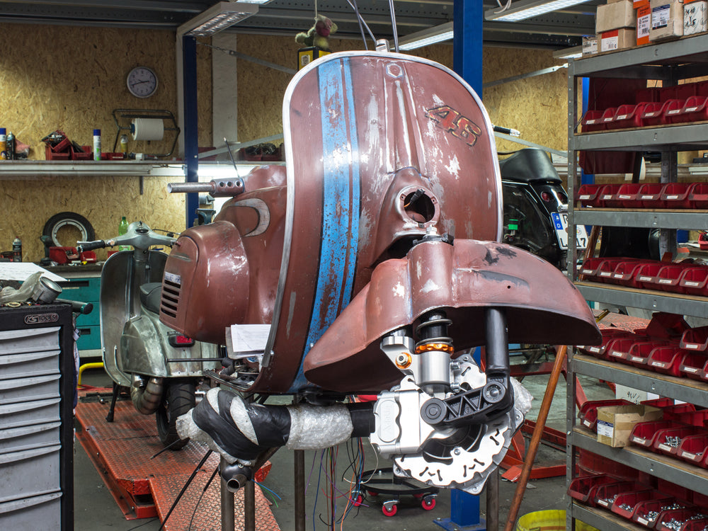 Vespa 138N Rawstyle Scooter & Service