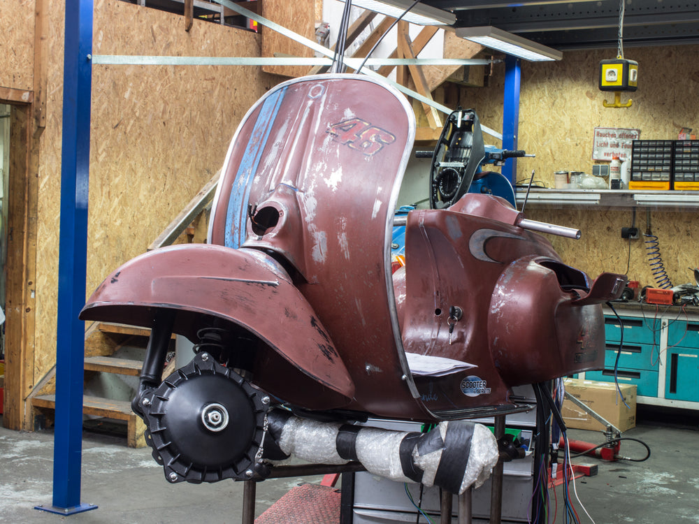 Vespa 138N Rawstyle Scooter & Service