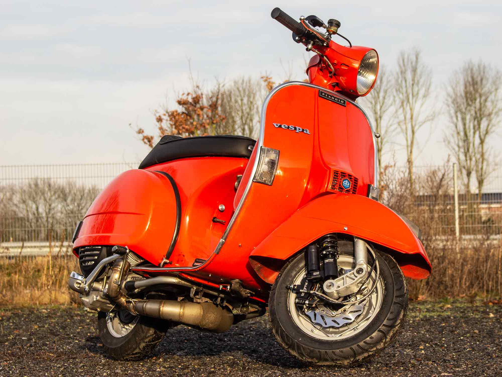 Custom Vespa PX 244 Scooter & Service