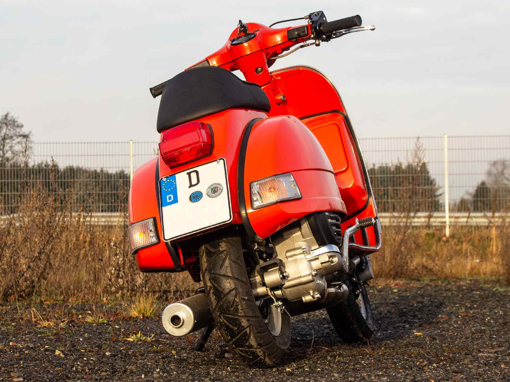 Custom Vespa PX 244 Scooter & Service