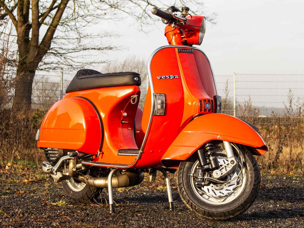 Custom Vespa PX 244 Scooter & Service