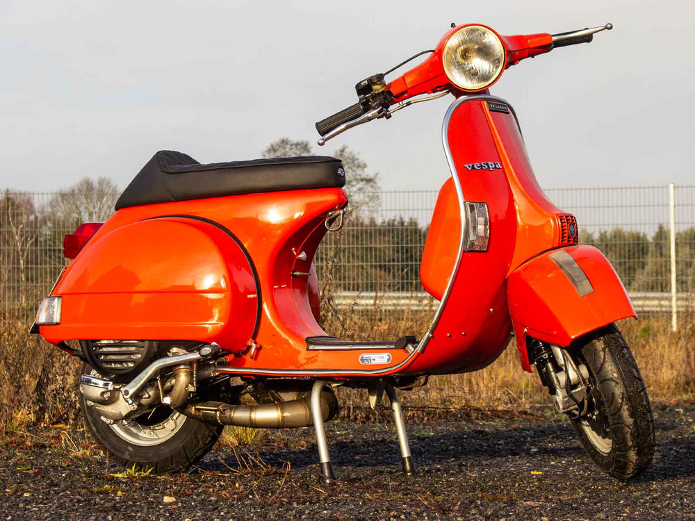 Custom Vespa PX 244 Scooter & Service