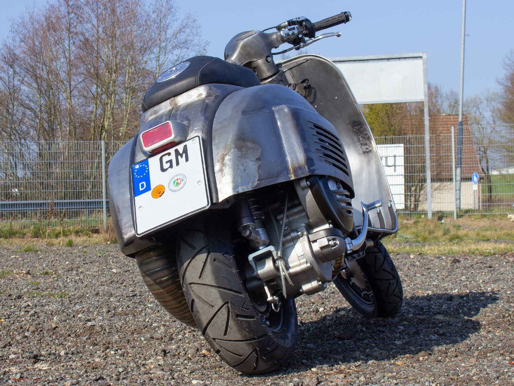 Custom Vespa Superlow Series 306 Scooter & Service