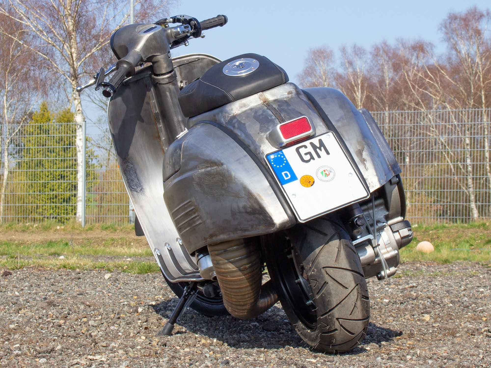 Custom Vespa Superlow Series 306 Scooter & Service