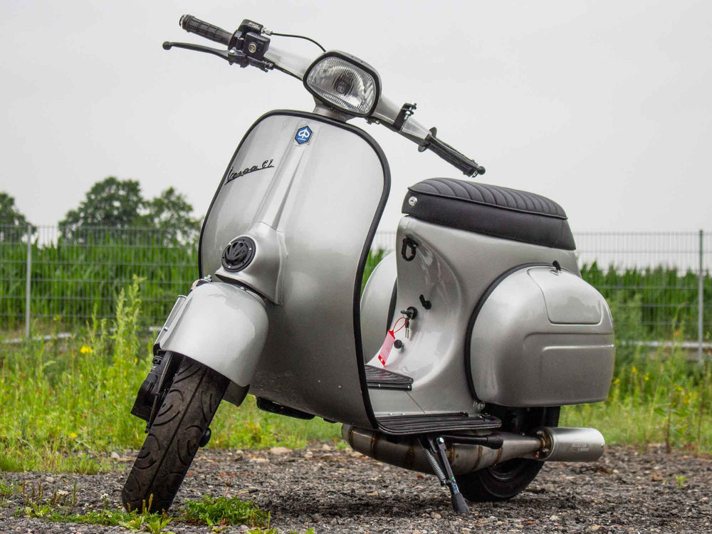 Custom Vespa Umbau GL 244ccm mit Scheibenbremse und Rennauspuff