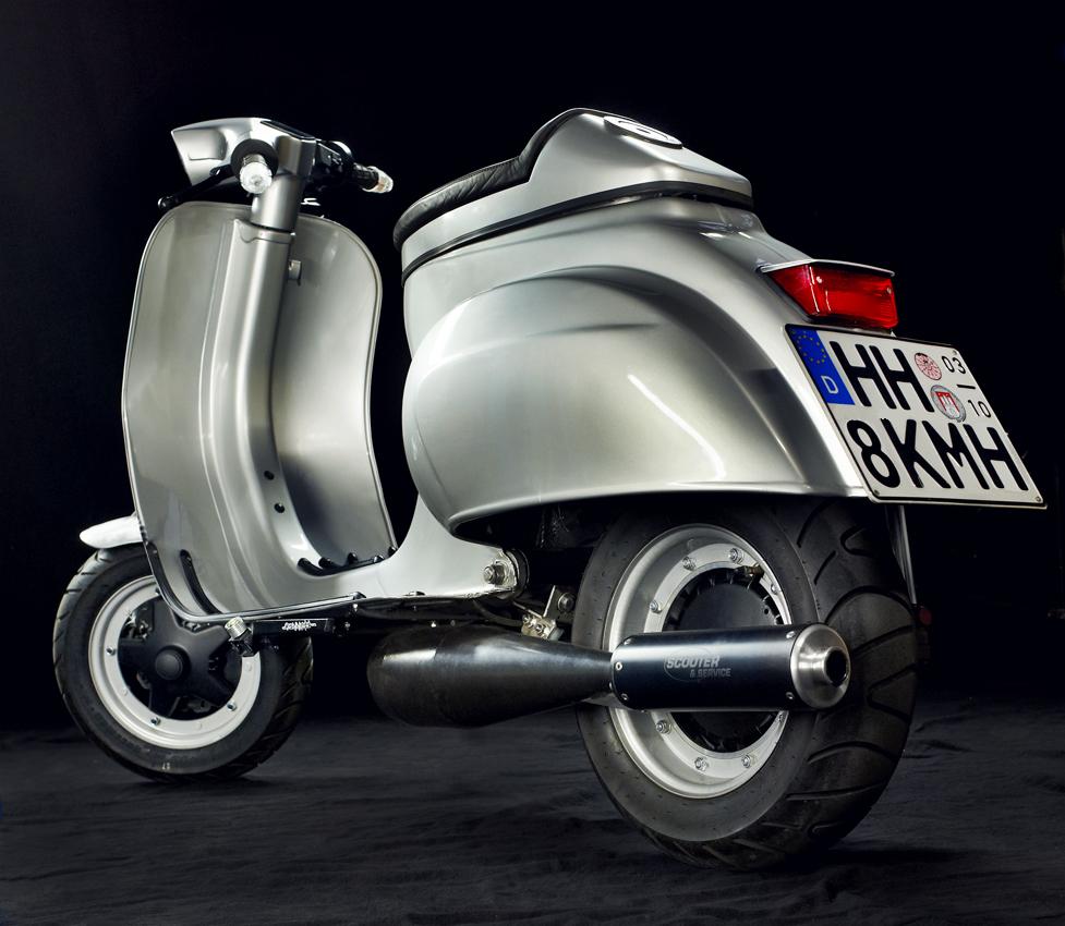 VESPA 221N CONVERSION Scooter & Service