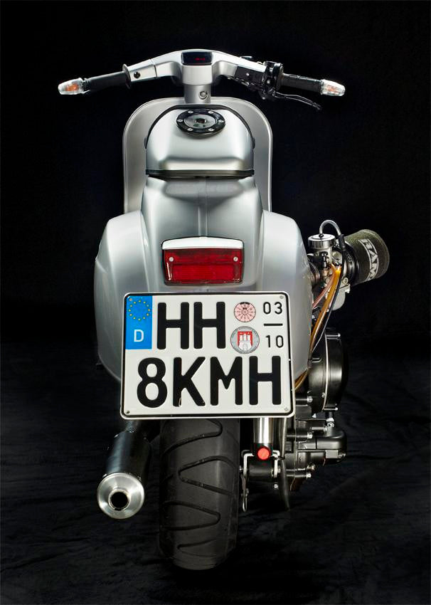 VESPA 221N CONVERSION Scooter & Service