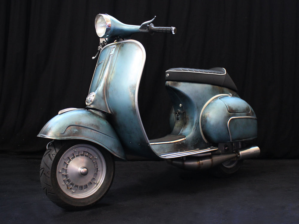 Custom Vespa VBB 221 Rawstyle Scooter & Service