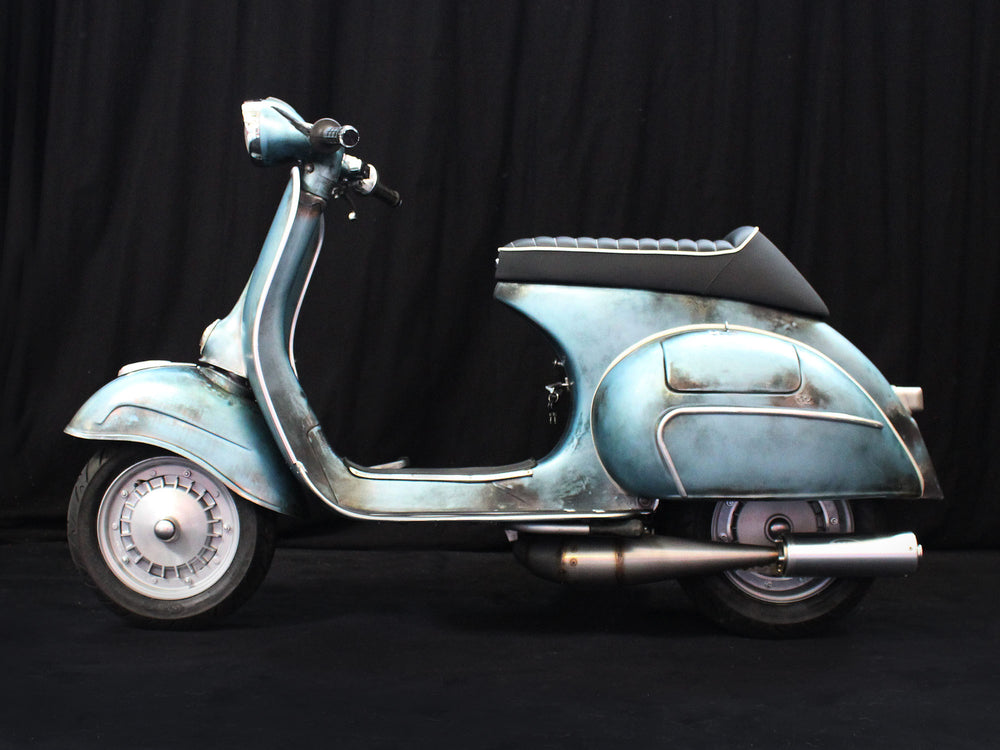 Custom Vespa VBB 221 Rawstyle Scooter & Service