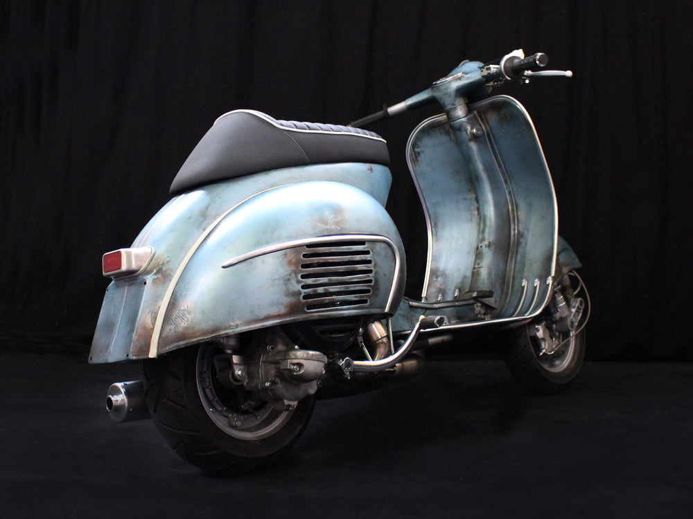 Custom Vespa VBB 221 Rawstyle Scooter & Service