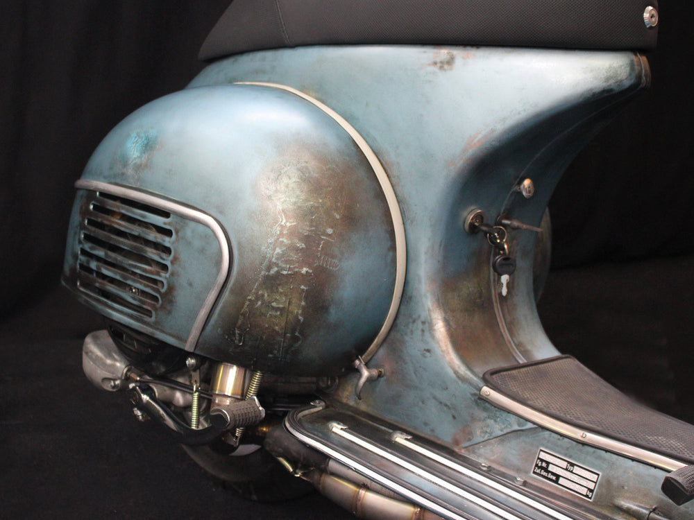 Custom Vespa VBB 221 Rawstyle Scooter & Service