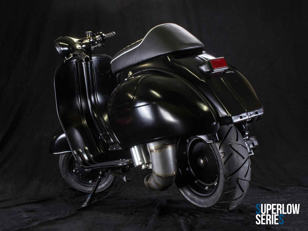 Superlow Series Matt Black Scooter & Service