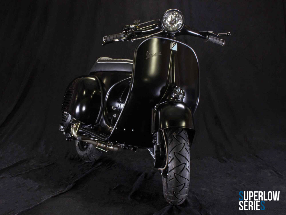 Superlow Series Matt Black Scooter & Service