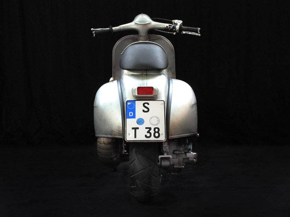 Custom Vespa VNB 244 silver Rawstyle Scooter & Service