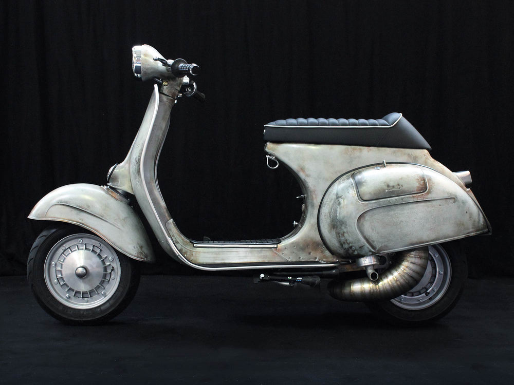 Custom Vespa VNB 260 Grigio Rawstyle Scooter & Service