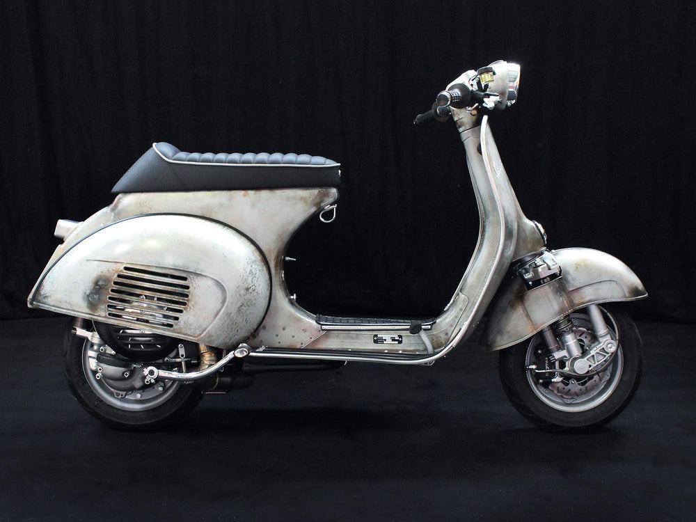 Custom Vespa VNB 260 Grigio Rawstyle Scooter & Service