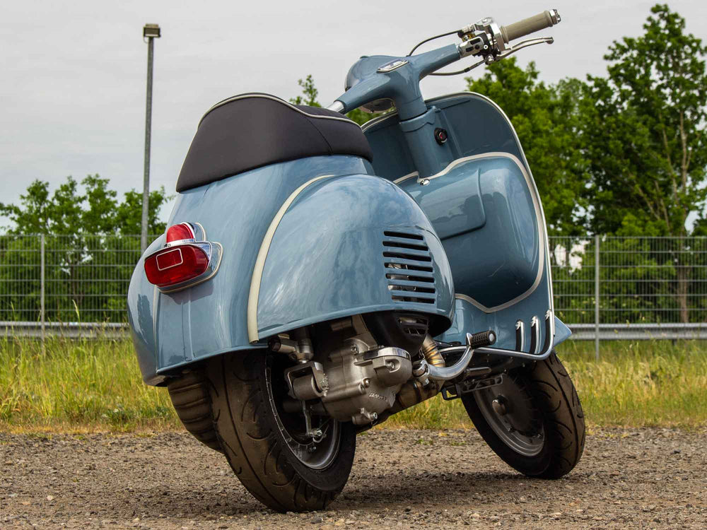 Custom Vespa Conversion VNB 265ccm in Piaggio Blu Medio 