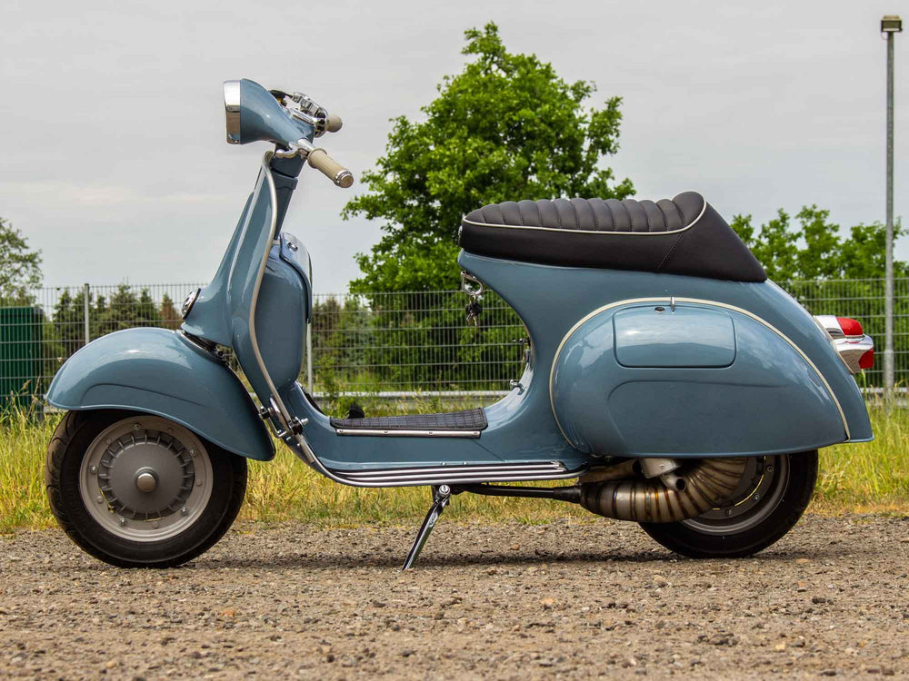 Custom Vespa Conversion VNB 265ccm in Piaggio Blu Medio 