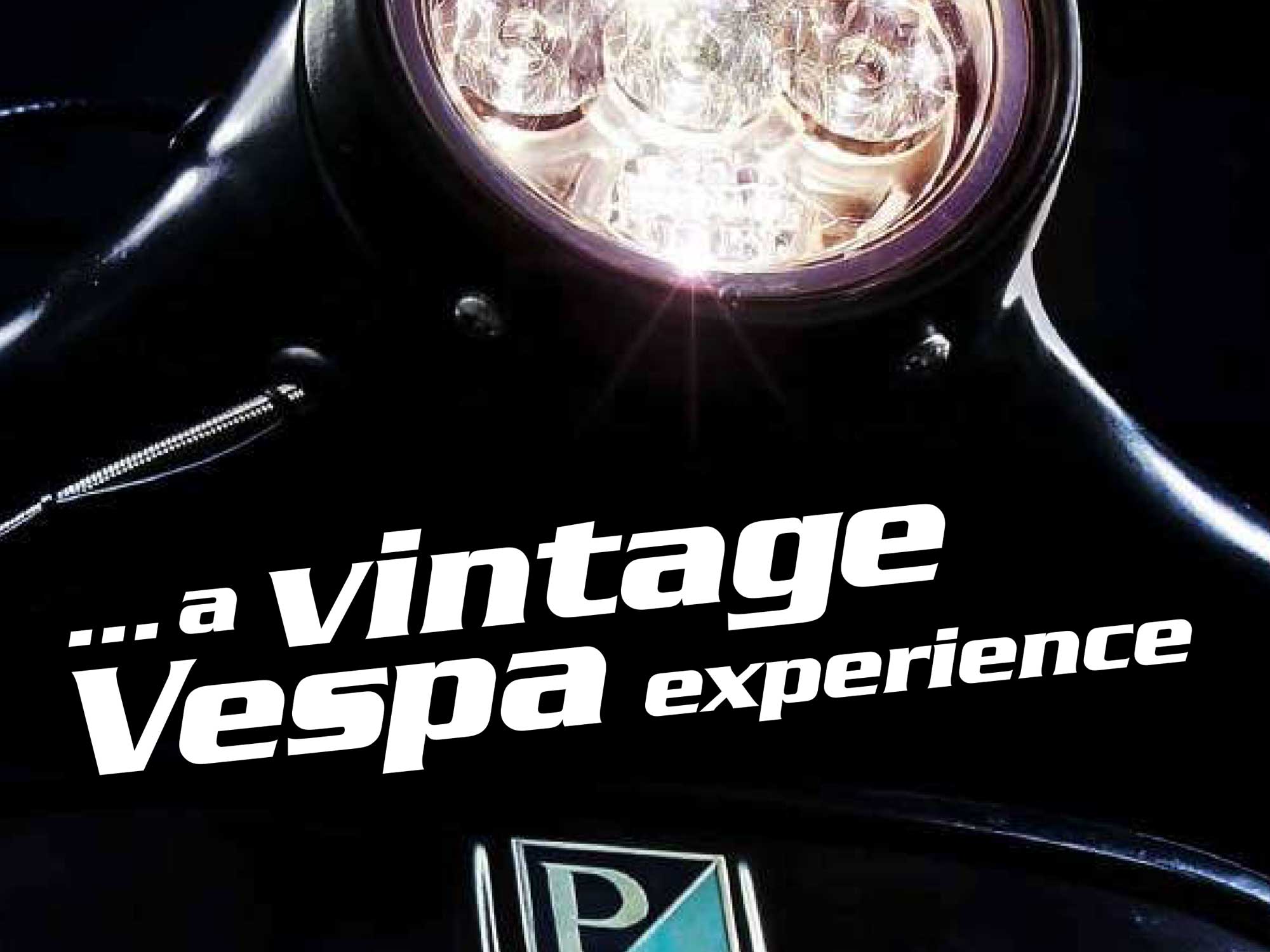 Custom Vespa Werkstatt Broschüre