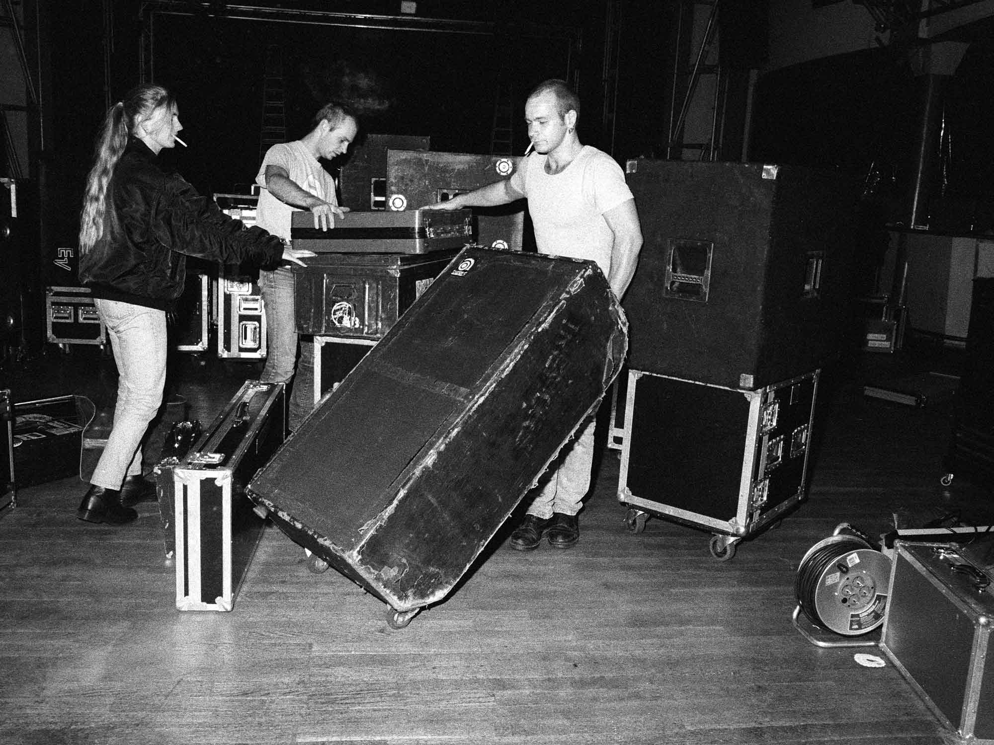 Foto der Band The Colour Red von der Tour 1995