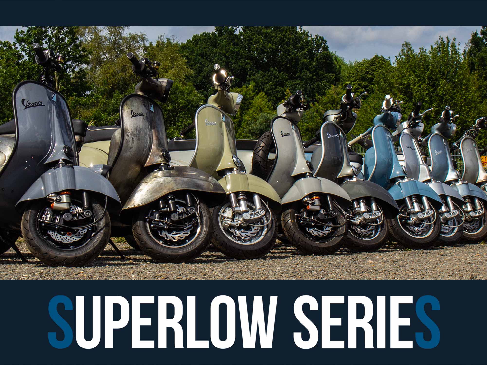 Individuelle Custom Vespa Projekte aus dem Jahr 2024