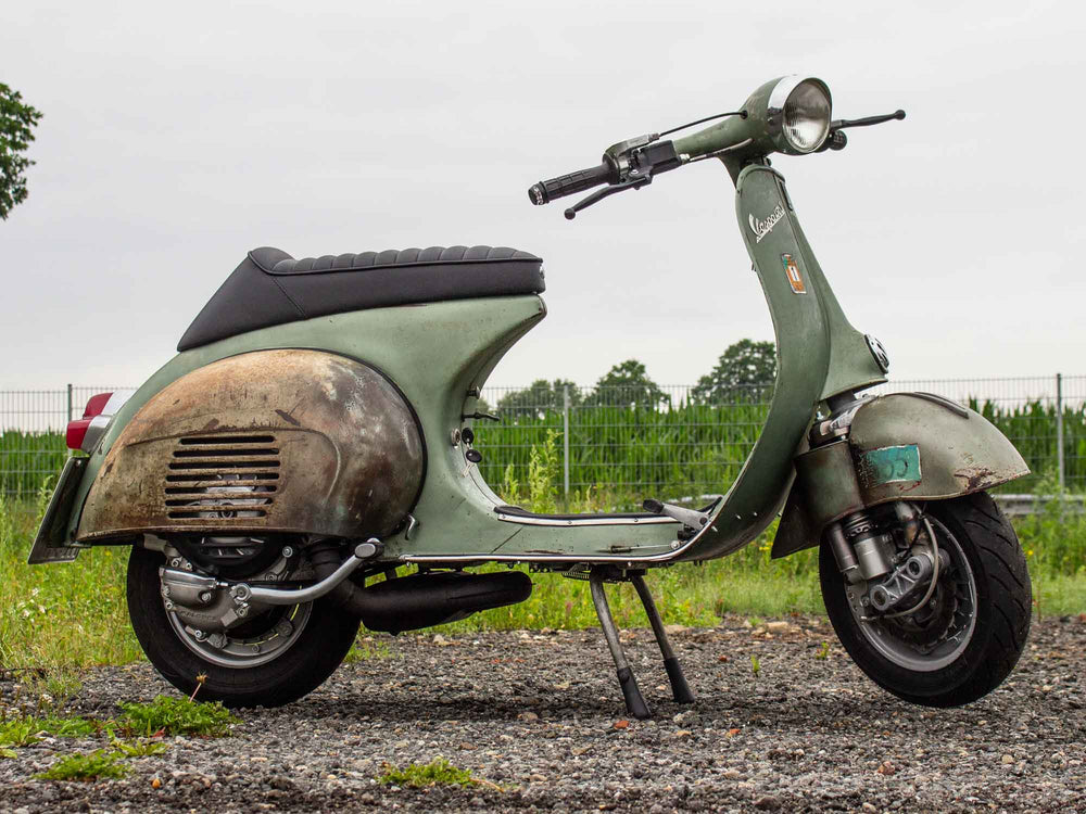 Motovespa Umbau mit 221ccm Motor und Scheibenbremse