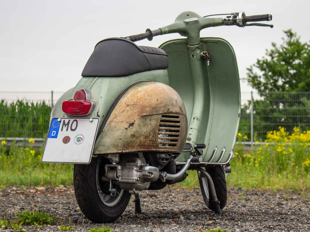 Motovespa Umbau mit 221ccm Motor und Scheibenbremse