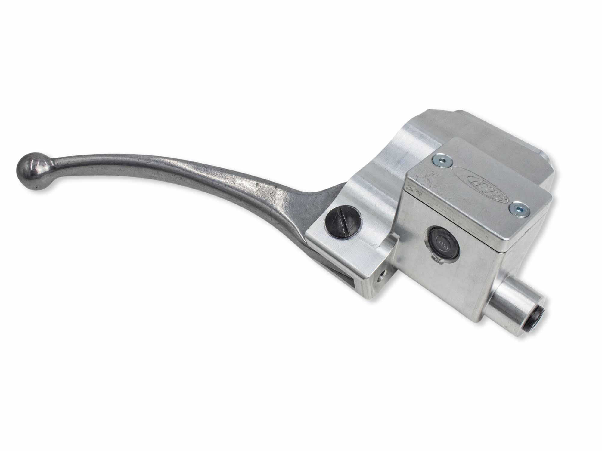 Bremspumpe Sip CNC silber für 24,8mm Lenkeraufnahme, Vespa VNB usw.